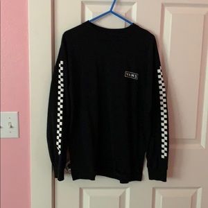 vans checkered sweater